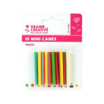 Mini canes Assortiment Fruits x 10 pcs