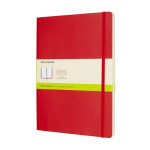 Carnet blanc souple Scarlet 19 x 25 cm