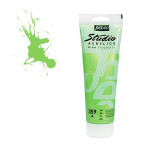 Peinture acrylique étude Studio 100ml - 359 - Vert jaune iridescent