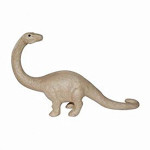 Dinosaure en papier mâché - 32 x 7 x 18 cm
