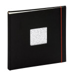 Album photo traditionnel - 60 pages 30 x 30  cm - Modèle Linéa Noir