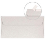 Enveloppe faire part Pollen 120g 110 x 220mm par 20 - Blanc Irisé