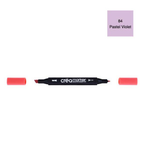 Marqueur double-pointe à encre à base d'alcool Créamarker - 84 - Violet Pastel