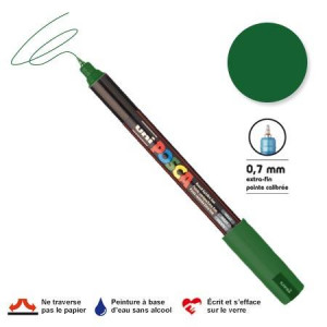 Marqueur PC-1MR calibrée extra-fine - Vert foncé