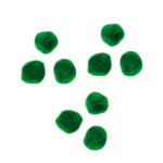 Pompons 7mm set de 70 - Vert