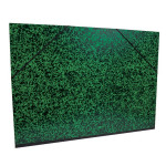 Carton à dessin Annonay vert à élastiques 52x72cm