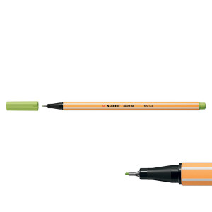 Feutre Pen 88 à pointe calibrée 0,4 mm - Vert feuil