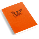 Bloc papier 1/2 Zap Book encollé - 14,8 x 10,5 cm (A6)