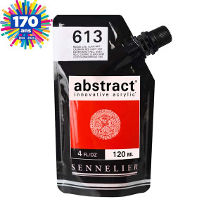 Peinture acrylique fine Abstract 120 ml - 686 Rouge primaire *** T