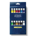 Peinture à l'huile fine LB 12 tubes 10 ml