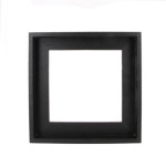 Caisse américaine L small noire Carrée - 40 x 40 cm