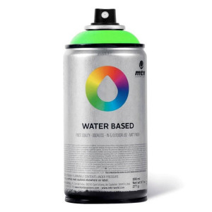Peinture en spray Water Based 300 ml - RV-1021 Jaune de Cadmium Moyen * 4