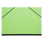Carton à dessin à élastiques 37 x 52 cm Vert