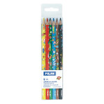 Crayon de couleur Super Heroes Space 6 pcs