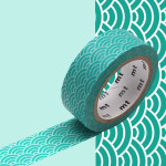 Masking Tape 1P Seigaihamon hisui 15 mm x 7 m