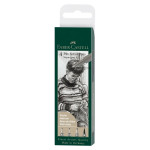 Feutres Pitt Artist Pen 4 pcs Gris chaud - Faber-Castell