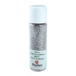 Poudre de paillettes ultrafine irisées 10 ml - Argent